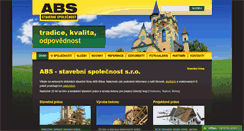 Desktop Screenshot of absbilina.cz